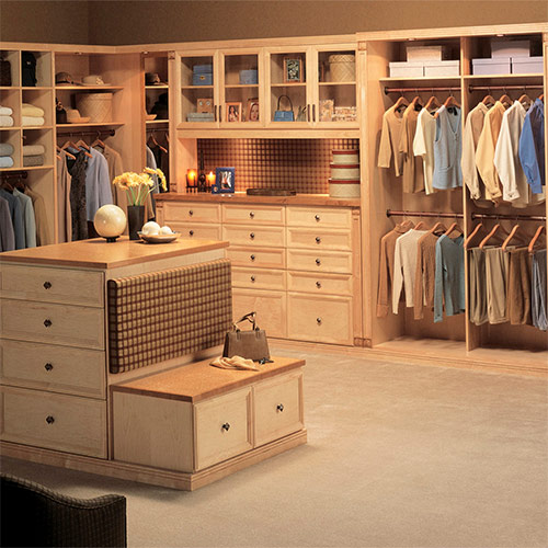 Armarios y vestidores de madera
