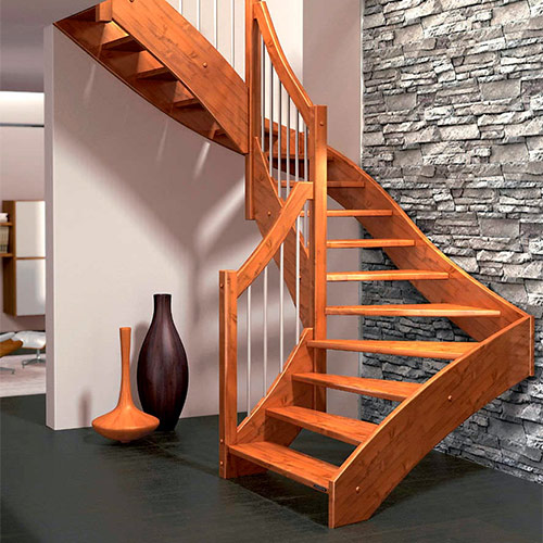 Escaleras de madera